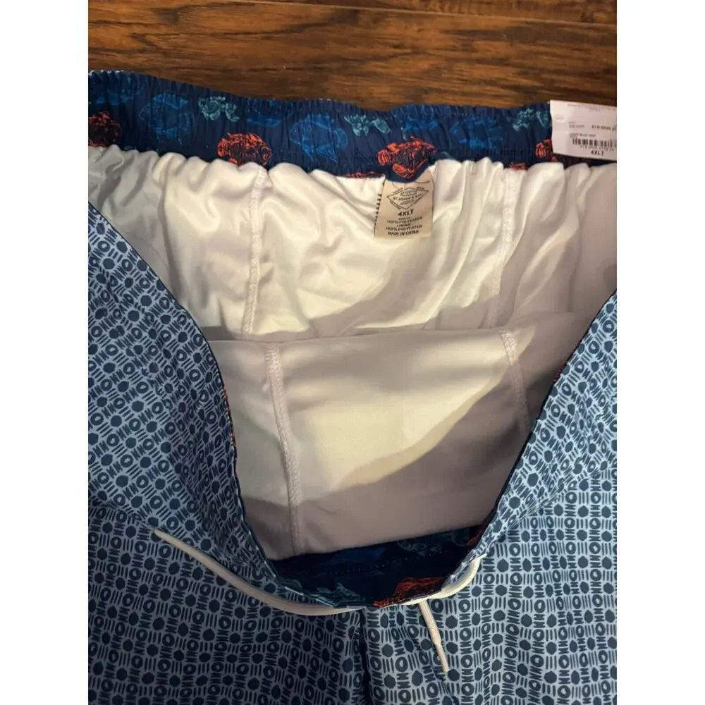ST.JOHNS BAY Swim Shorts 11” Inseam (NWT) Big & Tall 4XLT